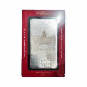 Lingotto Argento puro 999.0 ‰ 1 chilo Österrgold