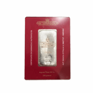 Lingotto Argento puro 999.0 ‰ 250 grammi Österrgold