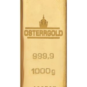 Lingotto Oro puro 999.9 ‰ 1000 grammi Österrgold