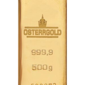 Lingotto Oro puro 999.9 ‰ 500 grammi Österrgold