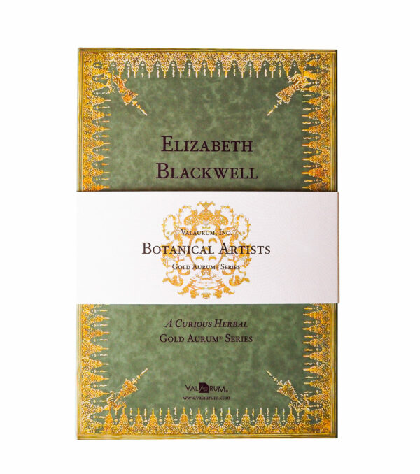 Oronote oro puro 999.9 ‰ Stampa Botanica in oro dedicata a Elizabeth Blackwell