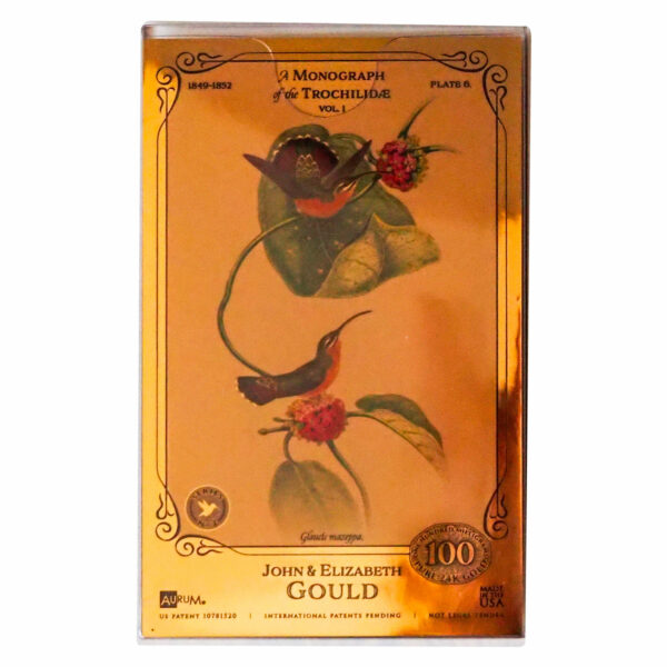 Oronote oro puro 999.9 ‰ The John & Elisabeth Gould Collection A Monograph of the Trochilidae Vol.01 - immagine 9