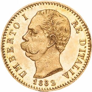 Marengo italiano 20 Lire (CIRCOLATE)